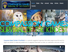 Tablet Screenshot of compassiongames.org